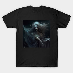 Ghostly beautiful siren T-Shirt